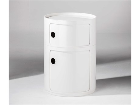 Kartell Componibili Big White File Cabinet