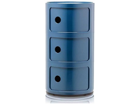 Kartell Componibili Blue File Cabinet