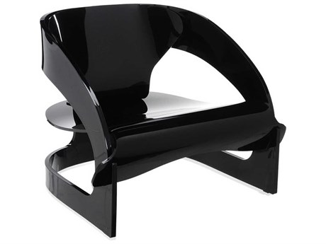 Kartell Joe Colombo Black Accent Chair