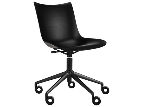 Kartell P-wood Wood Adjustable Computer Office Chair