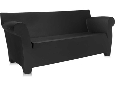 Kartell Bubble Club Black Loveseat