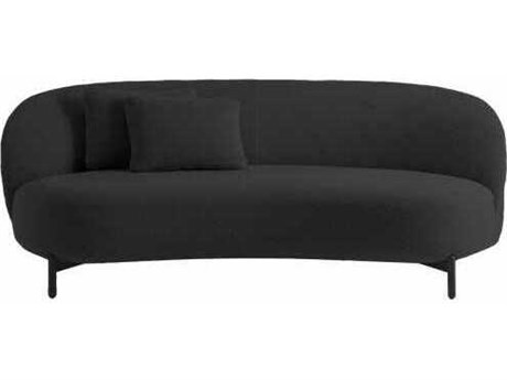 Kartell Lunam 78.75" Sofa in OrSoldto Gray Fabric