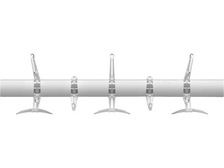 Kartell Hanger Crystal Five Hook Wall Hanger