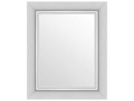 Kartell Francois Ghost Chrome Rectangular Wall Mirror