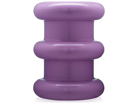 Kartell Pilastro Violet Purple Accent Stool