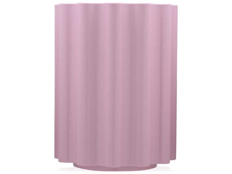 Kartell Colonna Pink Accent Stool