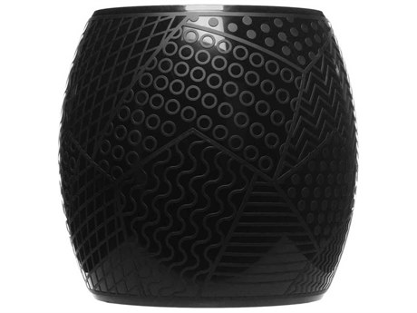 Kartell Roy Black Accent Stool