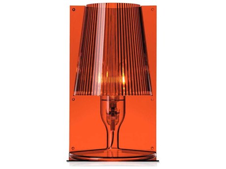 Kartell Take Amber Orange LED Table Lamp