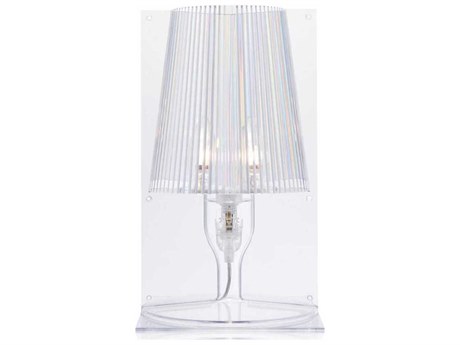 Kartell Take Crystal Clear LED Table Lamp