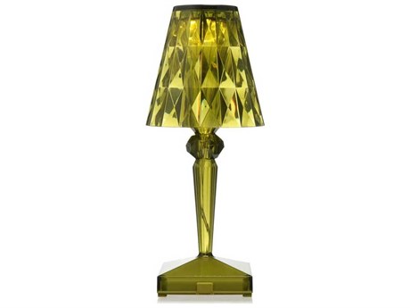 Kartell Battery Green LED Table Lamp