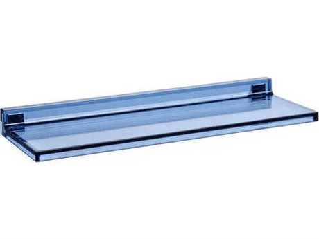 Kartell Shelfish 17.75" Floating Shelf in SunSold Blue