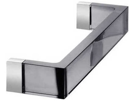 Kartell Rail 25.63" Large Towel Rack in Smoke