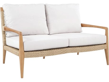 Kingsley Bate Special Order Barcelona Teak Cushion Loveseat
