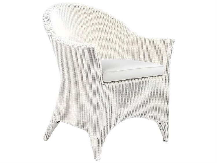 Kingsley Bate Cape Cod Wicker Cushion Dining Chair