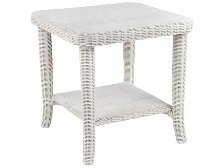 Kingsley Bate Cape Cod Wicker 23" Wide Square End Table