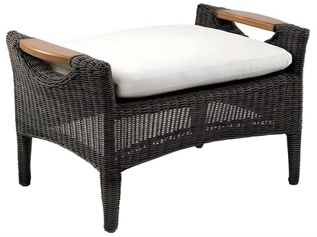 Kingsley Bate Culebra Wicker Cushion Ottoman