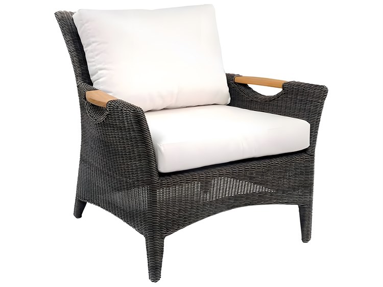 Kingsley Bate Special Order Culebra Wicker Cushion Lounge Chair
