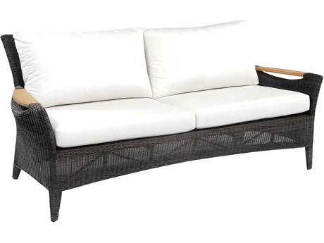 Kingsley Bate Special Order Culebra Wicker Cushion Sofa