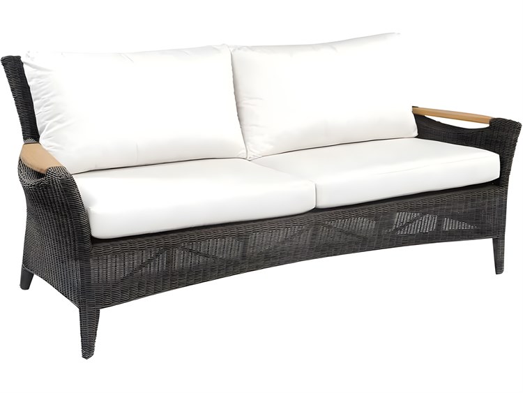 Kingsley Bate Special Order Culebra Wicker Cushion Sofa