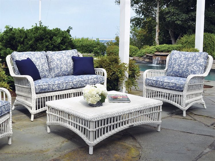 Kingsley Bate Chatham Special Order Wicker Cushion Lounge Set