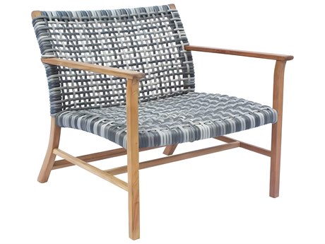 Kingsley Bate Catherine Teak Wicker Lounge Chair