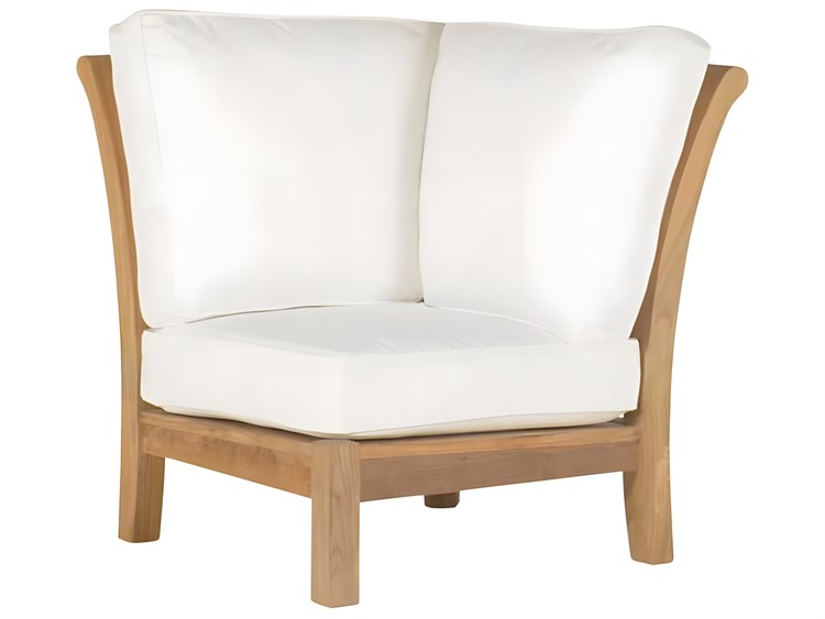 Kingsley Bate Chelsea Teak Cushion Corner Lounge Chair