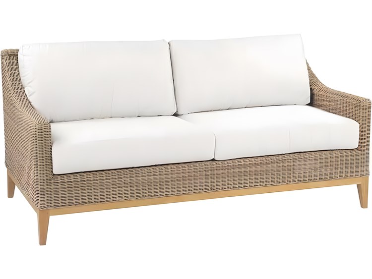 Kingsley Bate Special Order Frances Teak Cushion Sofa