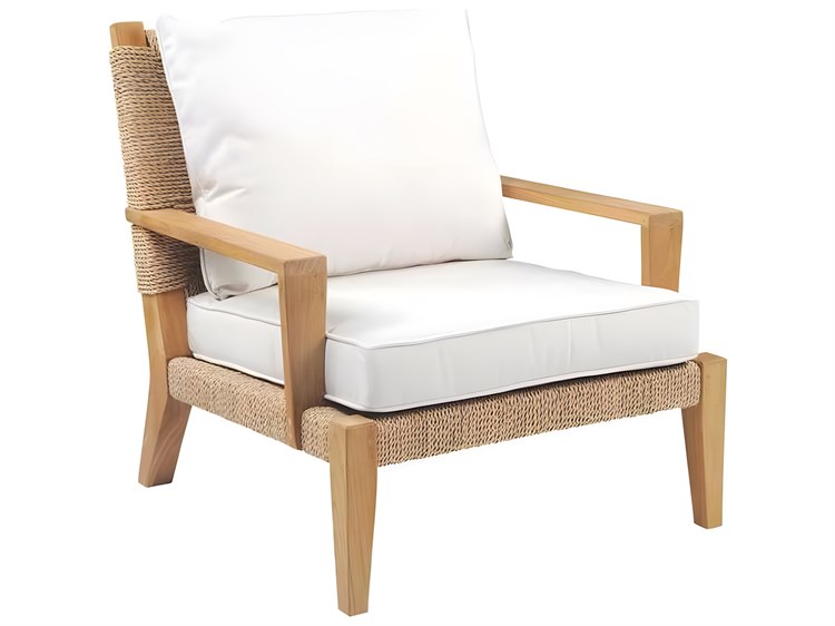 Kingsley Bate Hadley Teak Cushion Lounge Chair