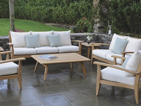 Kingsley Bate Ipanema Teak Cushion Lounge Set