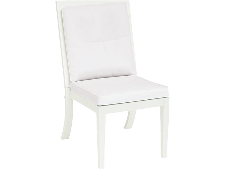 Kingsley Bate Meredith Aluminum Cushion Dining Side Chair