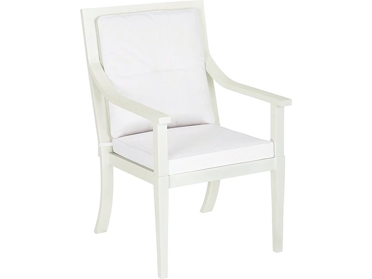 Kingsley Bate Meredith Aluminum Cushion Dining Arm Chair