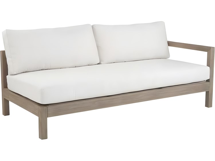 Kingsley Bate Special Order Montauk Teak Cushion Right Arm Sofa
