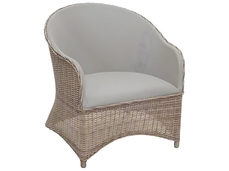 Kingsley Bate Special Order Milano Wicker Sling Lounge Chair