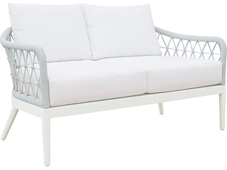 Kingsley Bate Nevis Aluminum Cushion Loveseat