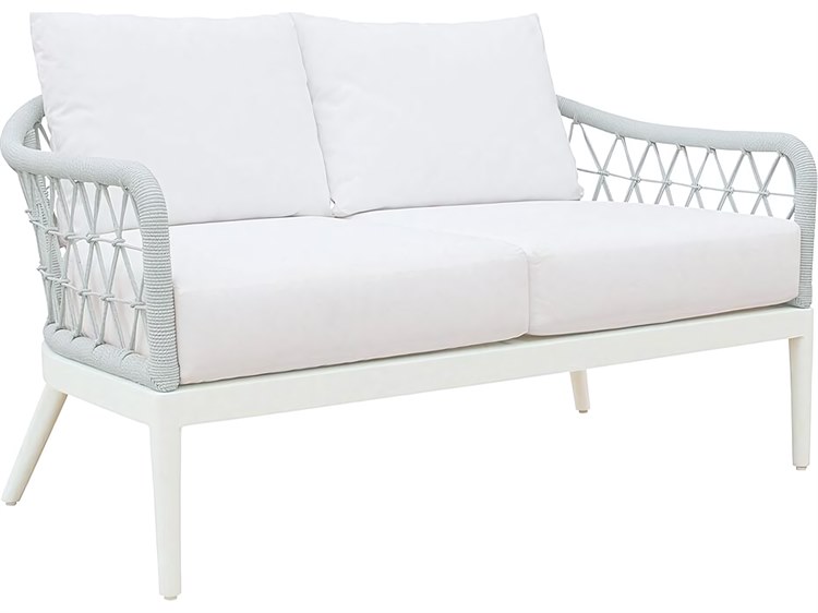 Kingsley Bate Nevis Aluminum Cushion Loveseat