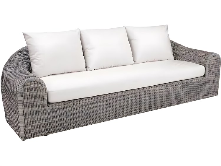 Kingsley Bate Ojai Wicker Cushion Sofa