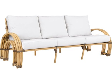 Kingsley Bate Special Order Palm Springs Aluminum Cushion Sofa
