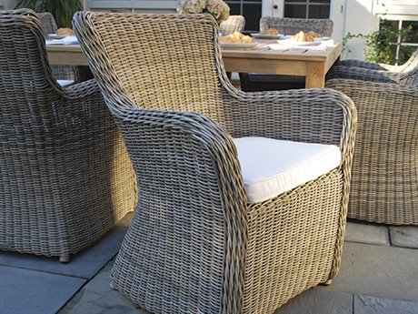 Kingsley Bate Sag Harbor Wicker Dining Set