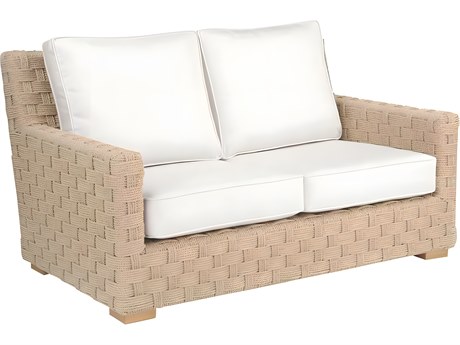 Kingsley Bate St. Barts Aluminum Cushion Loveseat