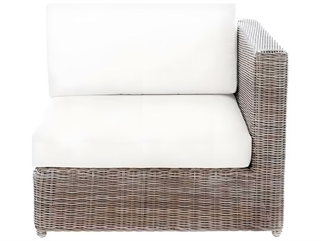 Kingsley Bate Sag Harbor Wicker Cushion Left/Right End Lounge Chair