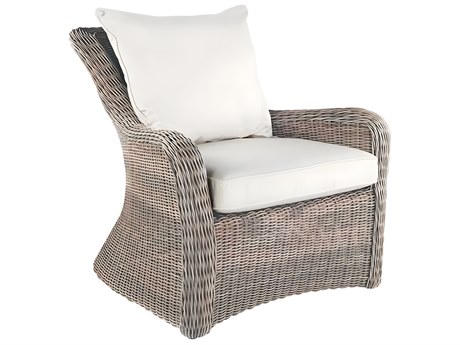 Kingsley Bate Sag Harbor Wicker Cushion Lounge Chair