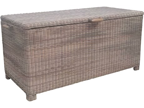 Kingsley Bate Sag Harbor Wicker Storage 60" Cushion Box