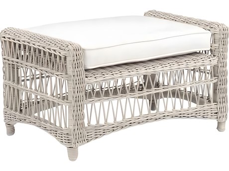Kingsley Bate Southampton Wicker Cushion Ottoman