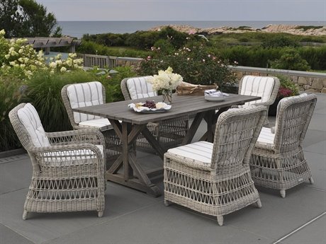 Kingsley Bate Southampton Wicker Dining Set