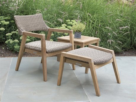 Kingsley Bate Spencer Teak Wicker Lounge Set