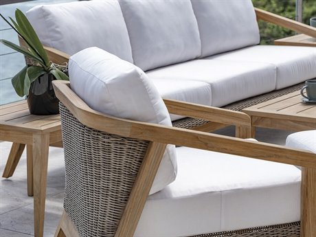 Kingsley Bate Spencer Teak Cushion Lounge Set