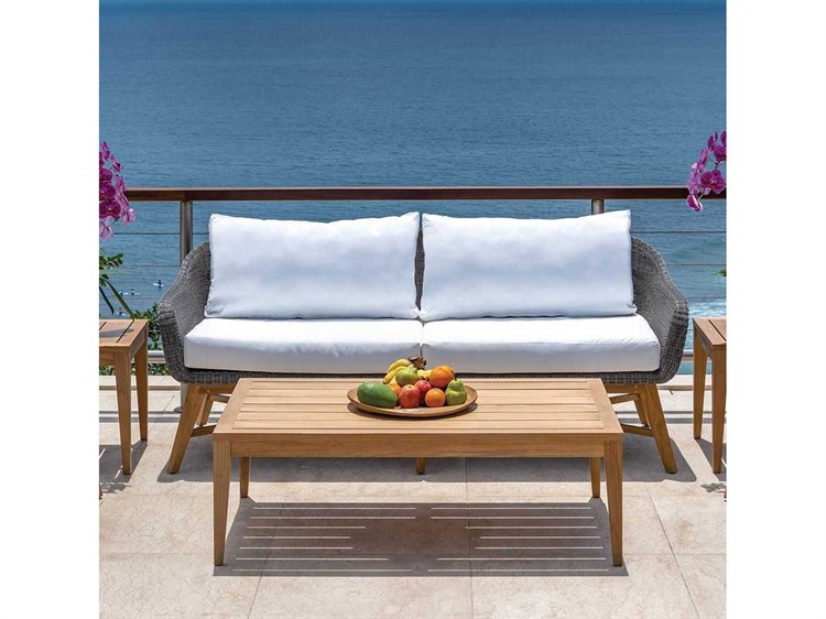 Kingsley Bate Tribeca Teak Rectangular Coffee Table 6