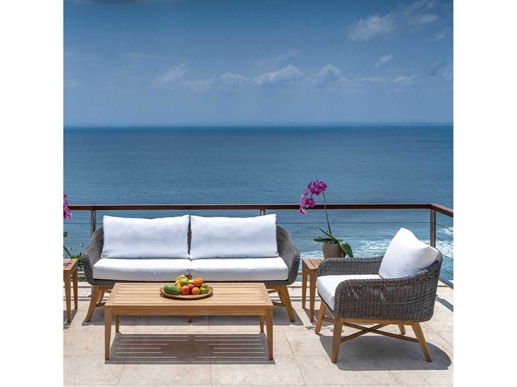 Kingsley Bate Tribeca Teak Rectangular Coffee Table 7