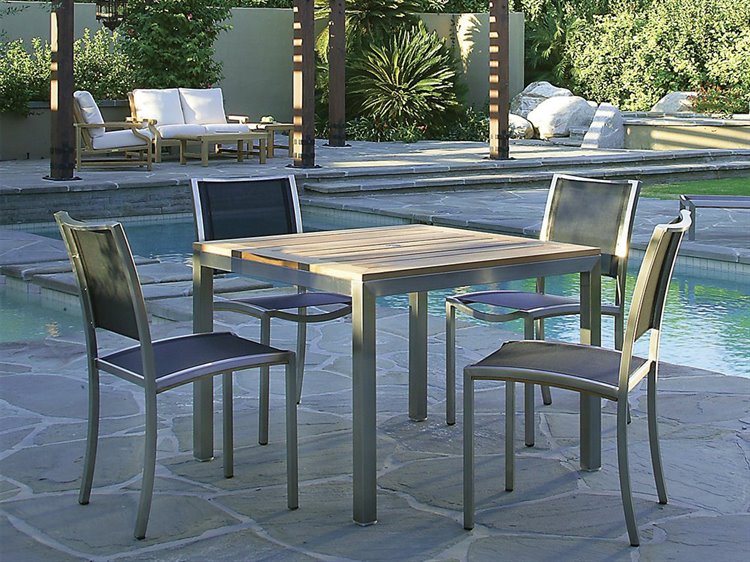 Kingsley Bate Tiburon Steel Dining Set