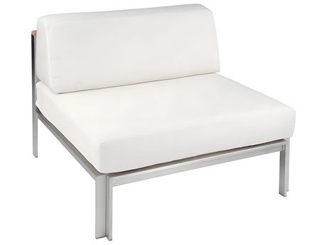 Kingsley Bate Tivoli Stainless Steel Cushion Modular Lounge Chair